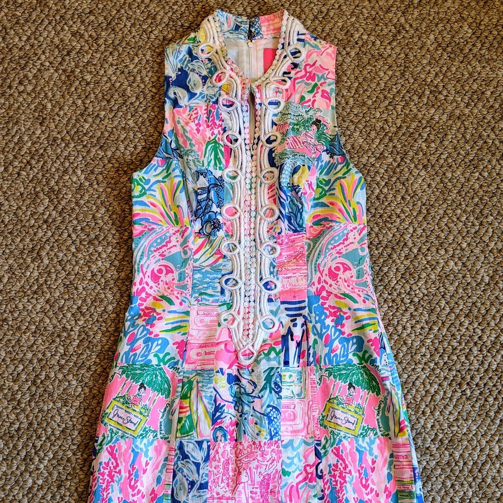 Lilly Pulitzer Alexa Shift Dress Size 2